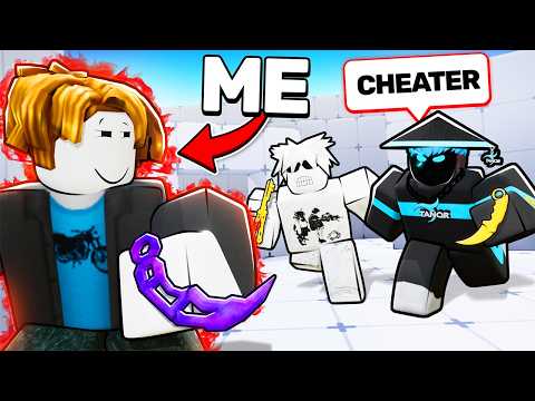 Exposing the #1 KNIFE CLAN as a Undercover PRO.. (Roblox Rivals)