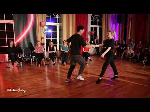Peter Yin & Lauren Jones, 2nd Place All star Jack&Jill, Valentines Swing 2024