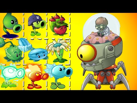 PvZ 2 Discovery - The Difference of Plant Level 1 Use Plant Food to defeat Zomboss