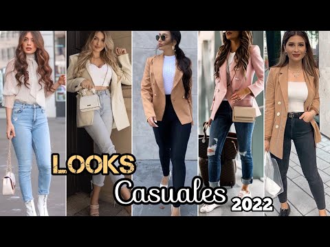 MODA 2022 OUTFITS CASUALES EN TENDENCIA ft DOSSIER MODA 2022 CASUAL ROPA  DE MODA 2022 MUJER FASHION