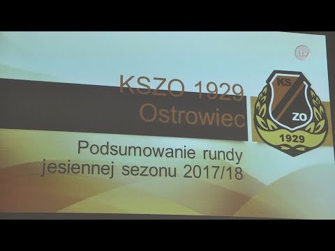 Lokalna.TV Ostrowiec: Konferencja prasowa zarządu KP KSZO 1929 Ostrowiec Świętokrzyski