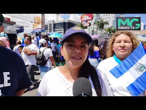 "Ahora sí es primero El Salvador, segundo El Salvador y tercero El Salvador", manifestó