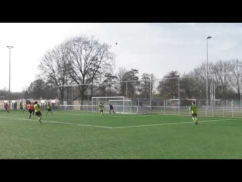 16 feb 2019 Brederodes 2 - VV De Meern 2 com 1-6 Kopbal Abel op houtwerk