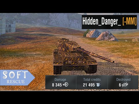 FV215b: 8300 Damage , 6 Frags - WOT BLITZ -