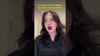 Learning ChatGPT doesn't mean you know AI. (check description)  #ai #a