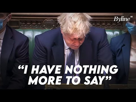 Boris Looks Completely Broken As He Is Laughed Out Of Parliament