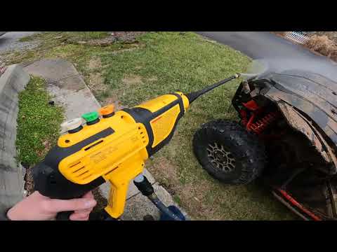 New Tool Tuesday / DeWalt cordless Power Washer