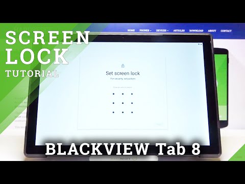BLACKVIEW Tab 8 – Find Lock Screen Settings & Change Lock Method