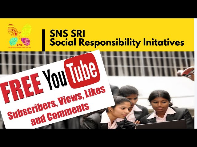 Dr SNS College of Education Coimbatore video #1