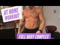 FULL BODY BARBELL COMPLEX | HIGH METABOLIC STRESS | AT HOME WORKOUT | MINIMAL EQUIPMENT NEEDED