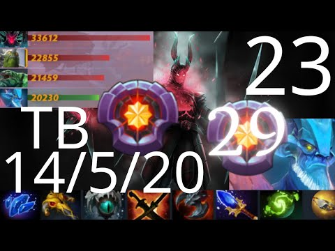 23 Terrorblade vs carry Leshrac, Void Spirit, Monkey King - quite ez - dota2