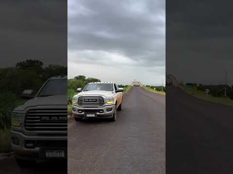 @nelore_modelo ——Aow Mato Grosso!! 🤠Ponte sobre o Rio das Mortes, Nova Nazaré - MT📍🎥 @pretooficial07