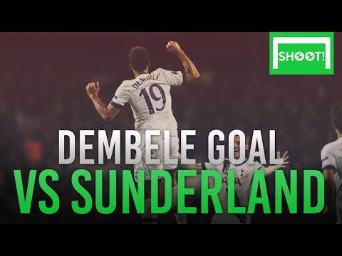 Moussa Dembele Amazing GOAL vs Sunderland | Tottenham 2:1 Sunderland | 16.01.2016 | HD