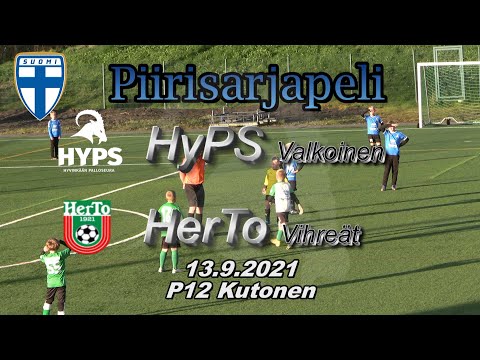 Piirisarja P12 HyPS Valkoinen - HerTo Vihreät 13.9.2021