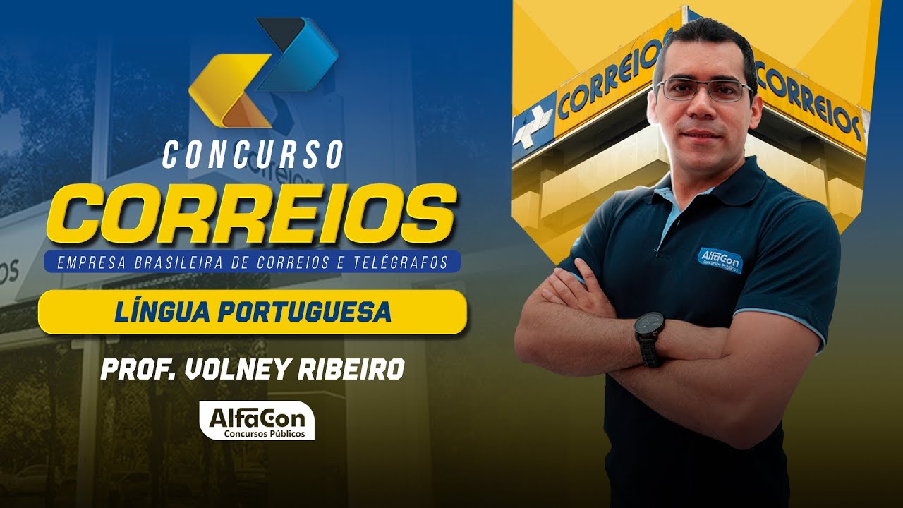Concurso Correios - Língua Portuguesa - AlfaCon