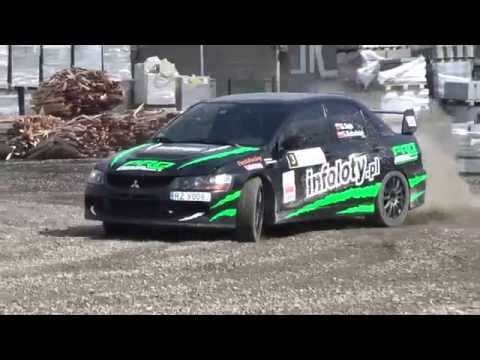 Soja Grzegorz / Kołodziej Sławomir - Mitsubishi Lancer EVO IX - 1 runda MOR w KJS Rzeszów 29-03-2015