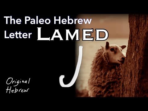 12. Lamed | Paleo Hebrew Alphabet | THE LORD is My Shepherd, a New Heart and New Spirit, and more