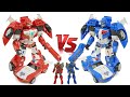 Glory Alliance Grand Prix Red Blue Police Car Change Robot Transformation