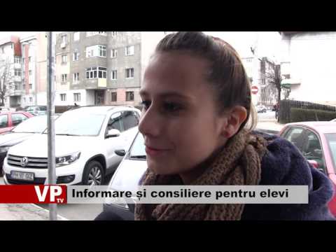 Informare și consiliere pentru elevi