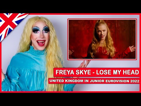 United Kingdom - Freya Skye - Lose My Head | American Reacts to Junior Eurovision 2022
