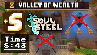 [S+ rank] [No Dark Altar and No Crystal] [Valley of Wealth] || SoulSteel Minecarft Bedrock Edition