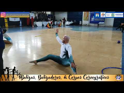 BALIZA BALIZADOR & CORPO COREOGRÁFICO BANDA MUSICAL SANTA ANA NA FINAL DA XIII COPA PE DE BANDAS