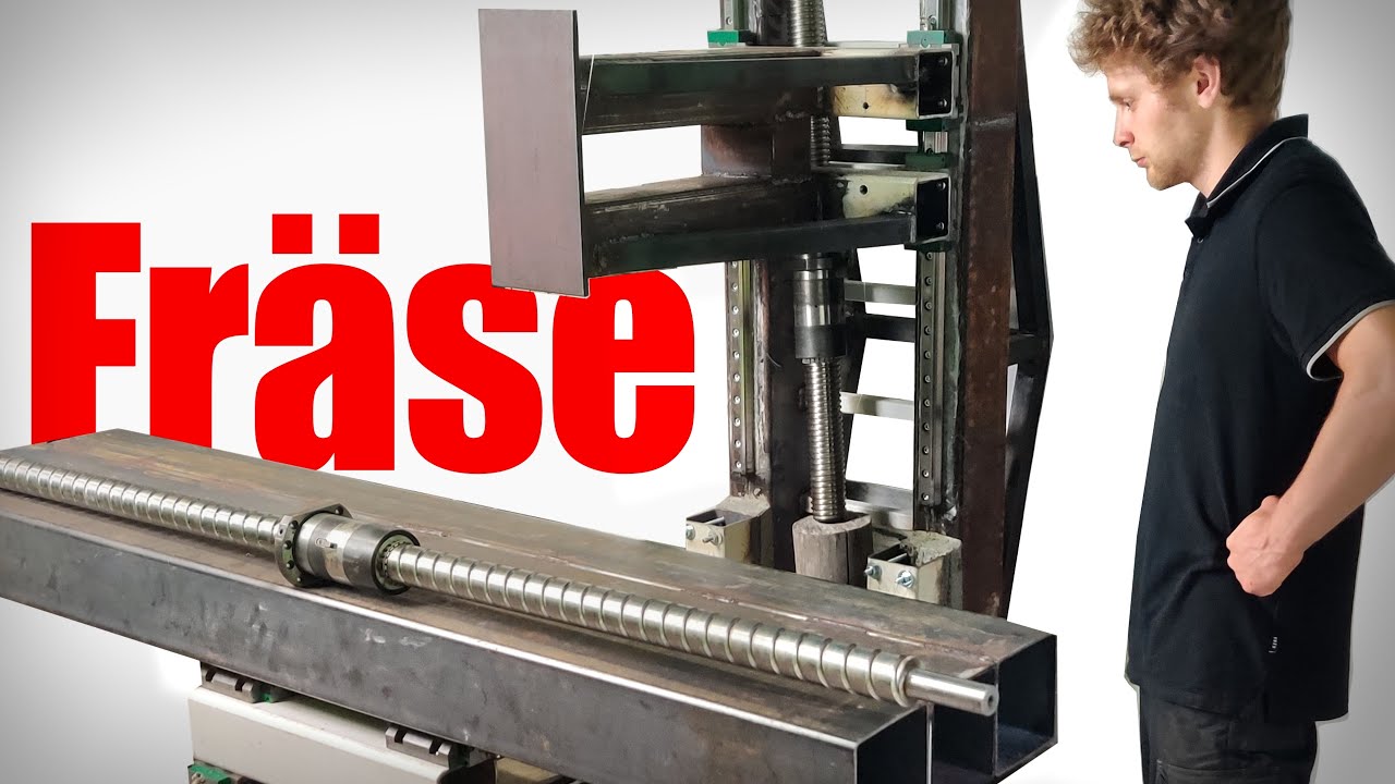 Kurz vorm verzweifeln, CNC-Fräse aus Altmetall ?! Teil 1 - YouTube video featuring the word vergessen