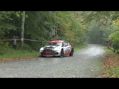 67. Rajd Wisły 2022 odcinek testowy Jaszowiec spiny Wróblewskiego, Ociepy i Sudera