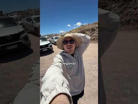 Un lago metido en la Corillera de los Andes😮  #mendoza #malargüe #cordillera