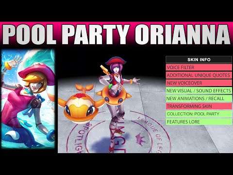 Pool Party Orianna Ruby Chroma 2020 (Quick Spotlight)