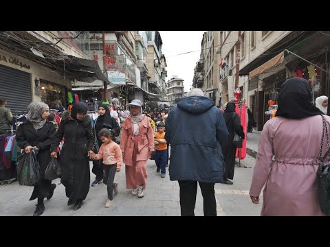 Aleppo (Syria), Telal Street Walking Tour, 2024 | حلب, سوق التلل