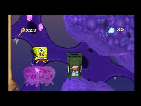 SpongeBob SquarePants SuperSponge (PS1) (14) Inside The Whale