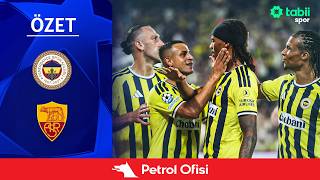 Şampiyonlar Ligi 1. Hafta | Fenerbahçe - Roma (Özet) X Petrol Ofisi