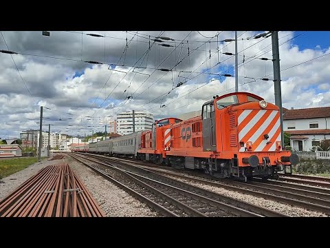 Comboio nº 866 e composição do comboio nº 864