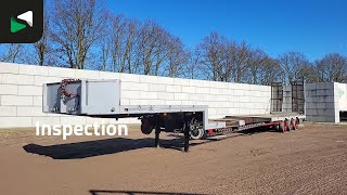 Kromhout 3ASDU 1627 3 axles TUV 11/26 Steering Axle Extendable poluprikolica sa niskom platformom | Slika 4 - Autoline