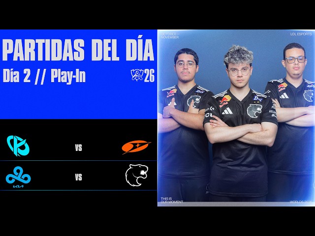 KC vs MVK | C9 vs FUR | WORLDS 2026 | PLAY-IN | Día 2