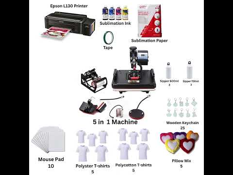 5 in 1 Sublimation Printing Machine