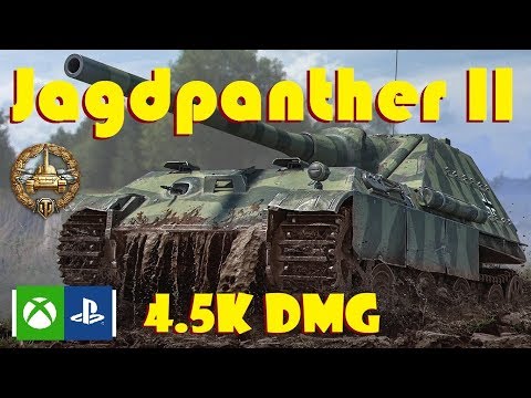 WOT Console || Jagdpanther 2 || 4.5K dmg