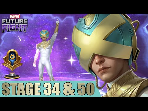 PROFESSOR X Quiet Council T3 Level 70, 72 & 80 VS KNULL Stage 34 & 50 | Marvel Future fight