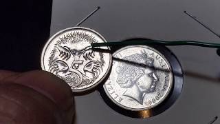 WOW!!! Die Clash Error Coin - 2006 5 Cent Coin