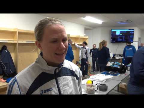 Naisten maajoukkue Eerikkilän leirillä 4.-6.11.2015