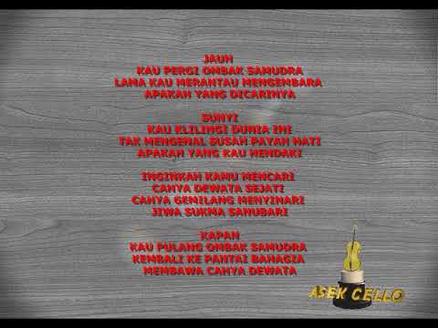 Karaoke Lgm. OMBAK SAMUDRA by R. Maladi Keroncong Beat