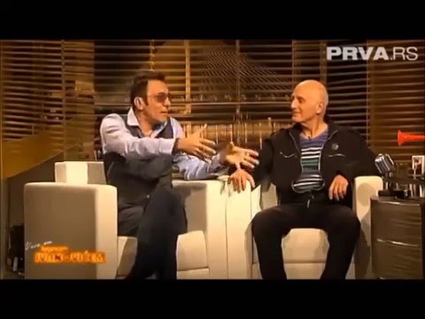 Branko Djuric Djura prica tres viceve i izvodi madjionicarske trikove Vece sa Ivanom Ivanovicem