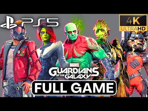 MARVEL’S GUARDIANS OF THE GALAXY (PS5) Gameplay Walkthrough | Full Game 4K 60FPS No Commentary