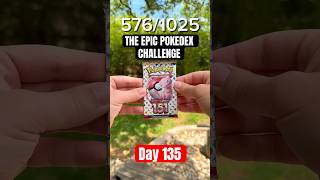 Pokémon 151 on Day 135 of The Epic Pokedex Challenge #pokemon #pokemontcg #pokemoncards #pokémon