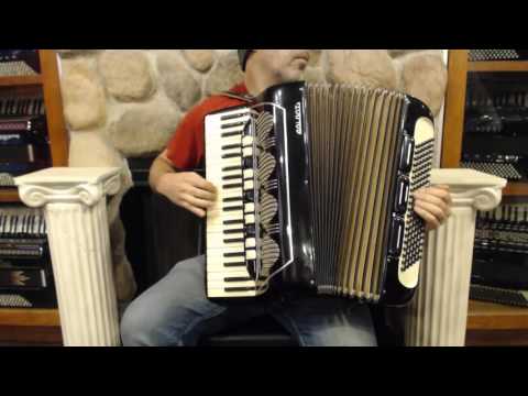 Galanti Accordion 1950s Black image 8