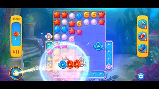 Fishdom level 13001 новое препятствие Лотосы (Lotuses)