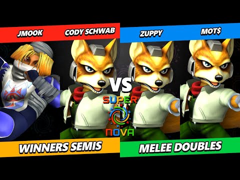 Supernova 2024 Winners Semis - Jmook & Cody Schwab Vs. Zuppy & Mot$ - Smash Melee - SSBM