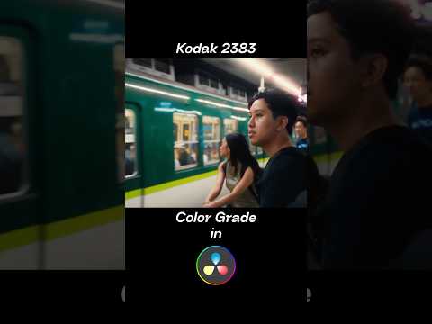 My Kodak 2383 Color Grading Process in Davinci Resolve