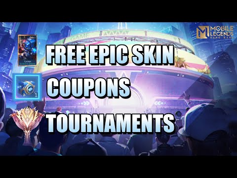 FREE EPIC SKINS, TOURNAMENTS AND COUPONS - ADVANCE SERVER EVENTS